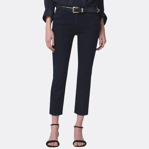 Citizens of Humanity jeans NWT Isola Straight Crop Clean Chamber Size 23